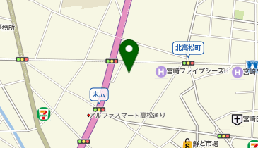 家族葬のファミーユ 南高松ホールの地図画像