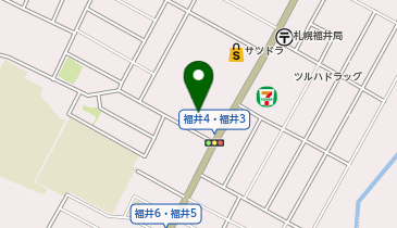家族葬のファミーユ ふくいホールの地図画像
