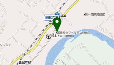 家族葬のファミーユ 龍田ホールの地図画像
