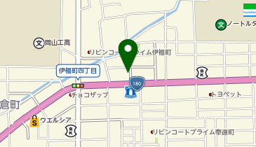 家族葬のファミーユ 岡山伊福ホールの地図画像