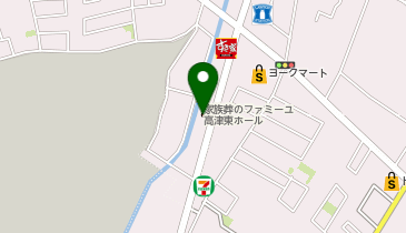 家族葬のファミーユ 高津東ホールの地図画像