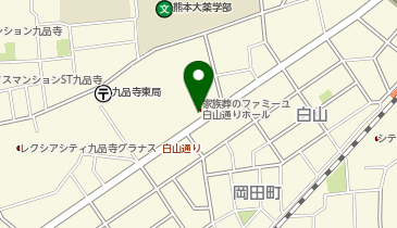 家族葬のファミーユ 白山通りホールの地図画像
