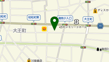 家族葬のファミーユ 吉村ホールの地図画像