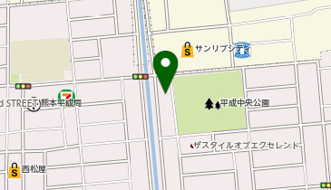 家族葬のファミーユ くまなんホールの地図画像