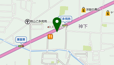 家族葬のファミーユ 東岡山ホールの地図画像