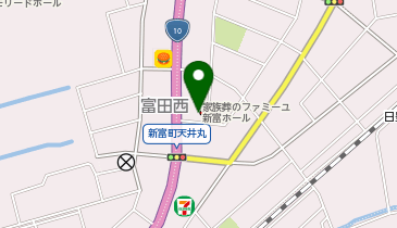 家族葬のファミーユ 新富ホールの地図画像