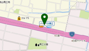 家族葬のファミーユ 青江ホールの地図画像