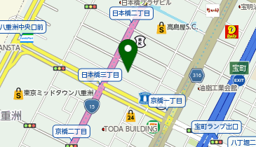 ビジネスエアポート日本橋の地図画像