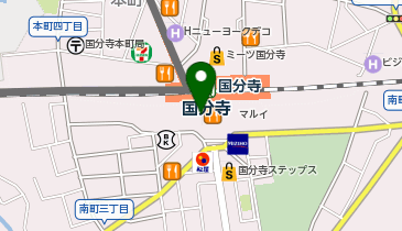 ファンケル 国分寺マルイ店の地図画像