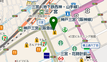 ファンケル 神戸阪急店の地図画像