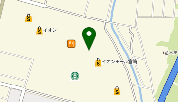 ファンケル イオンモール宮崎店の地図画像