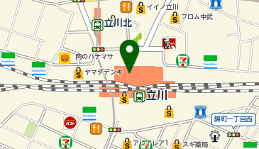 ファンケル ルミネ立川店の地図画像