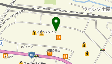 ファンケル イオンモール成田店の地図画像