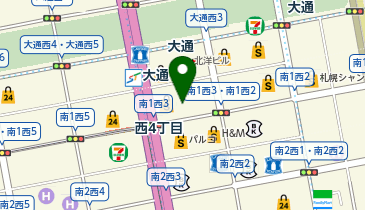 ファンケル 札幌三越店の地図画像