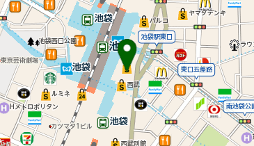 ファンケル 西武池袋店の地図画像