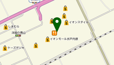 ファンケル イオンモール水戸内原店の地図画像