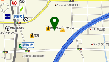 ファンケル 阪急西宮ガーデンズ店の地図画像