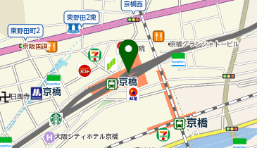 ファンケル 京阪モール店の地図画像
