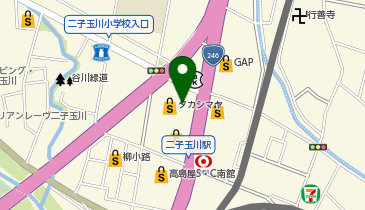 ファンケル 玉川タカシマヤ店の地図画像