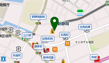 ファンケル 新静岡セノバ店の地図画像