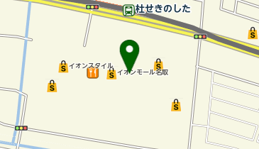 ファンケル イオンモール名取店の地図画像