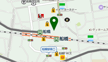 ファンケル 東武百貨店船橋店の地図画像