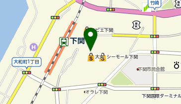 ファンケル 大丸下関店の地図画像