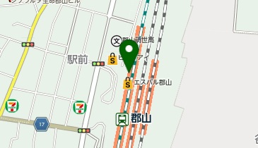 ファンケル エスパル郡山店の地図画像