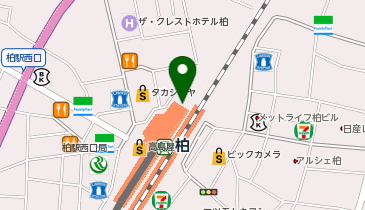 ファンケル 柏高島屋店の地図画像