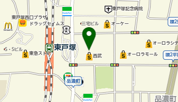 ファンケル 西武東戸塚店の地図画像