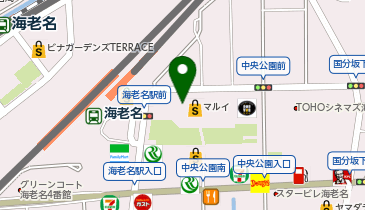 ファンケル 海老名マルイ店の地図画像