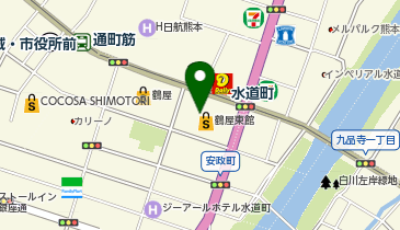 ファンケル 熊本鶴屋店の地図画像