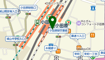 ファンケル 小田原ラスカ店の地図画像