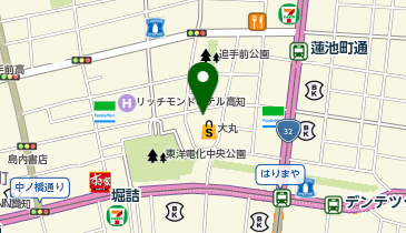 ファンケル 高知大丸店の地図画像