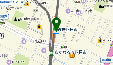 ファンケル 近鉄四日市店の地図画像