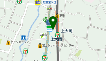ファンケル 京急上大岡店の地図画像
