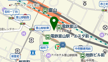ファンケル 富山マルート店の地図画像