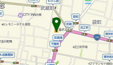 ファンケル 金沢エムザ店の地図画像