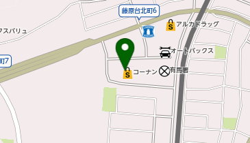 コーナン藤原台店(住まい館)2号館の地図画像