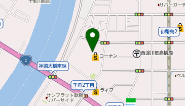 コーナン 御幣島店の地図画像