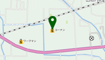 コーナン橿原香久山店の地図画像