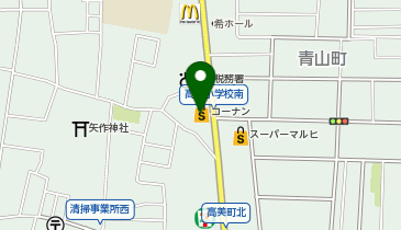 コーナンリックス店の地図画像