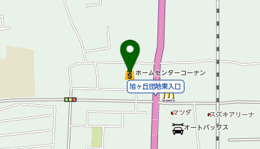 コーナン香芝旭ケ丘店の地図画像