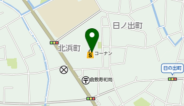 コーナン倉敷北浜店の地図画像