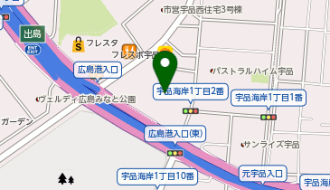 コーナン宇品店の地図画像