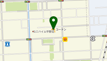 コーナン平野加美北店の地図画像