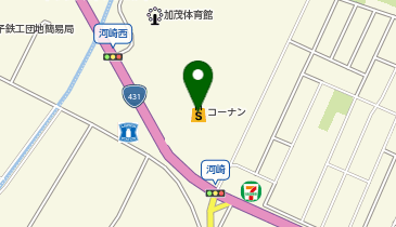 コーナン米子河崎店の地図画像