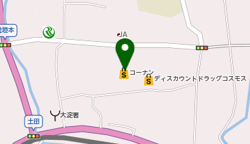 コーナン吉野大淀店の地図画像