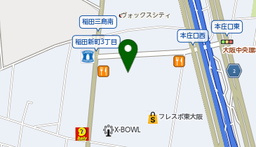 コーナンフレスポ東大阪稲田店の地図画像