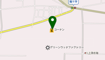 コーナン篠山店の地図画像